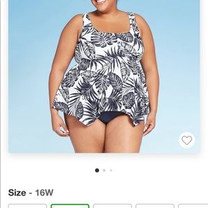 Target, Kona Sol Tankini bathing suit.